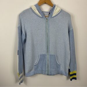Zaket & Plover Birdseye Knit Hoodie Womens Small